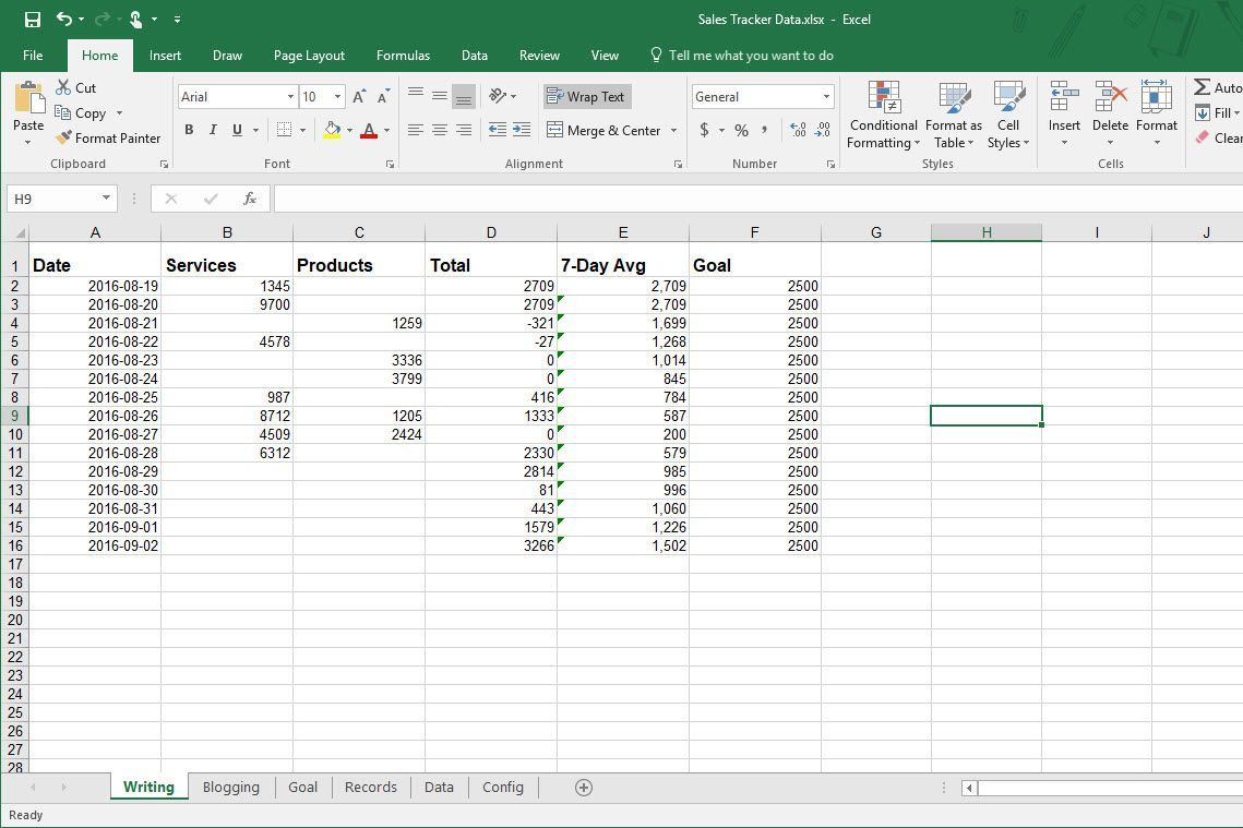 multiple excel files